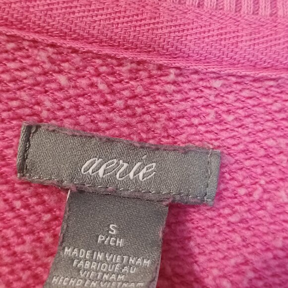 Aerie/Classic Crewneck Sweatshirt/Small/Textured/preowned - Picture 3 of 8